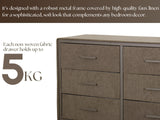 Delani 6-Drawer Lowboy - Brown