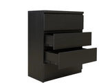 DS Tiko 5-Drawer Tallboy - Black Oak