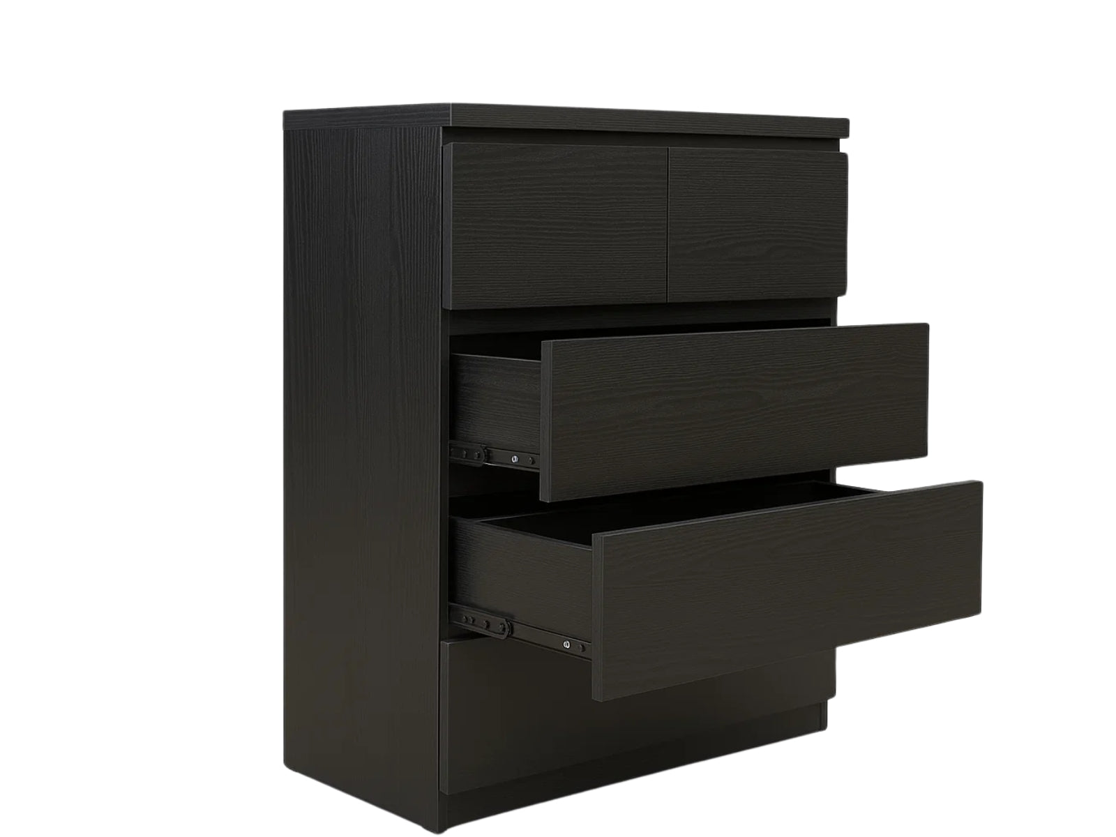 DS Tiko 5-Drawer Tallboy - Black Oak