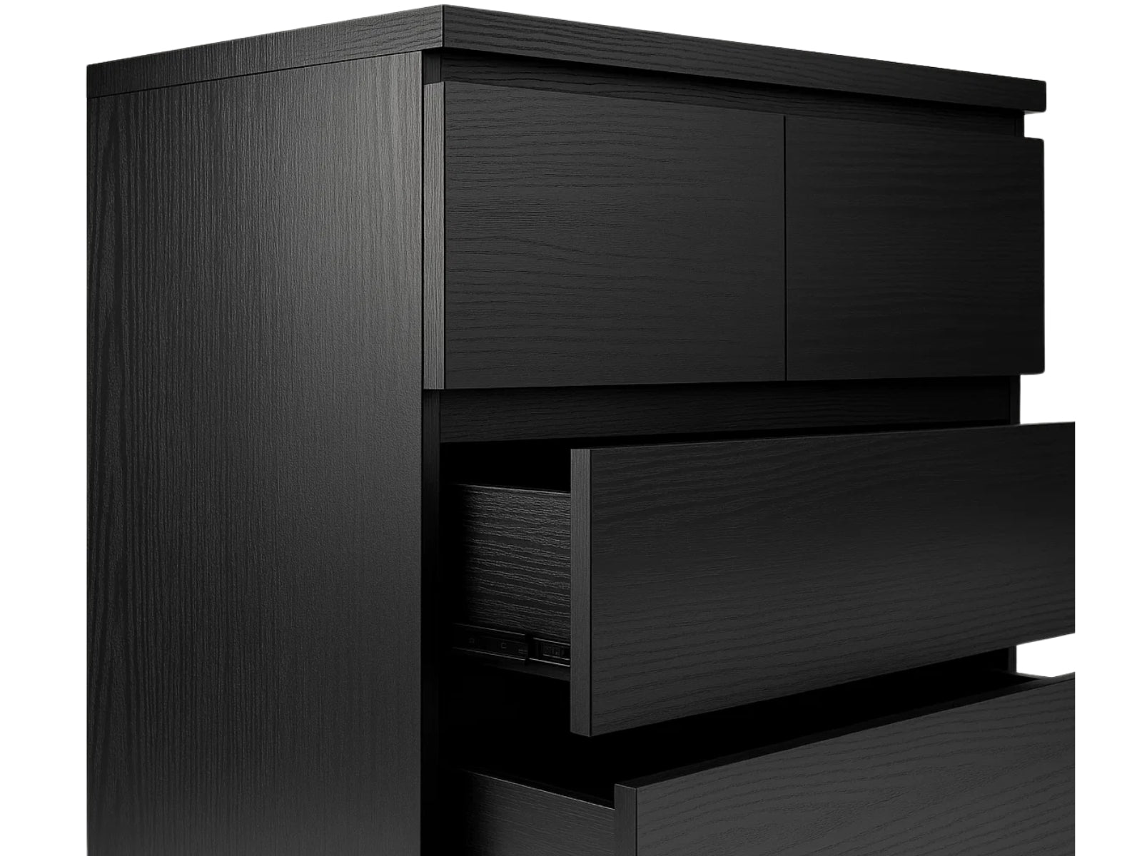 DS Tiko 5-Drawer Tallboy - Black Oak