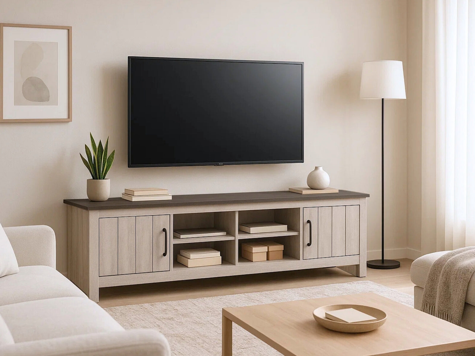 DS Lennart Furniture Bundle – TV Unit, Coffee Table, Sideboard & Shoe Cabinet