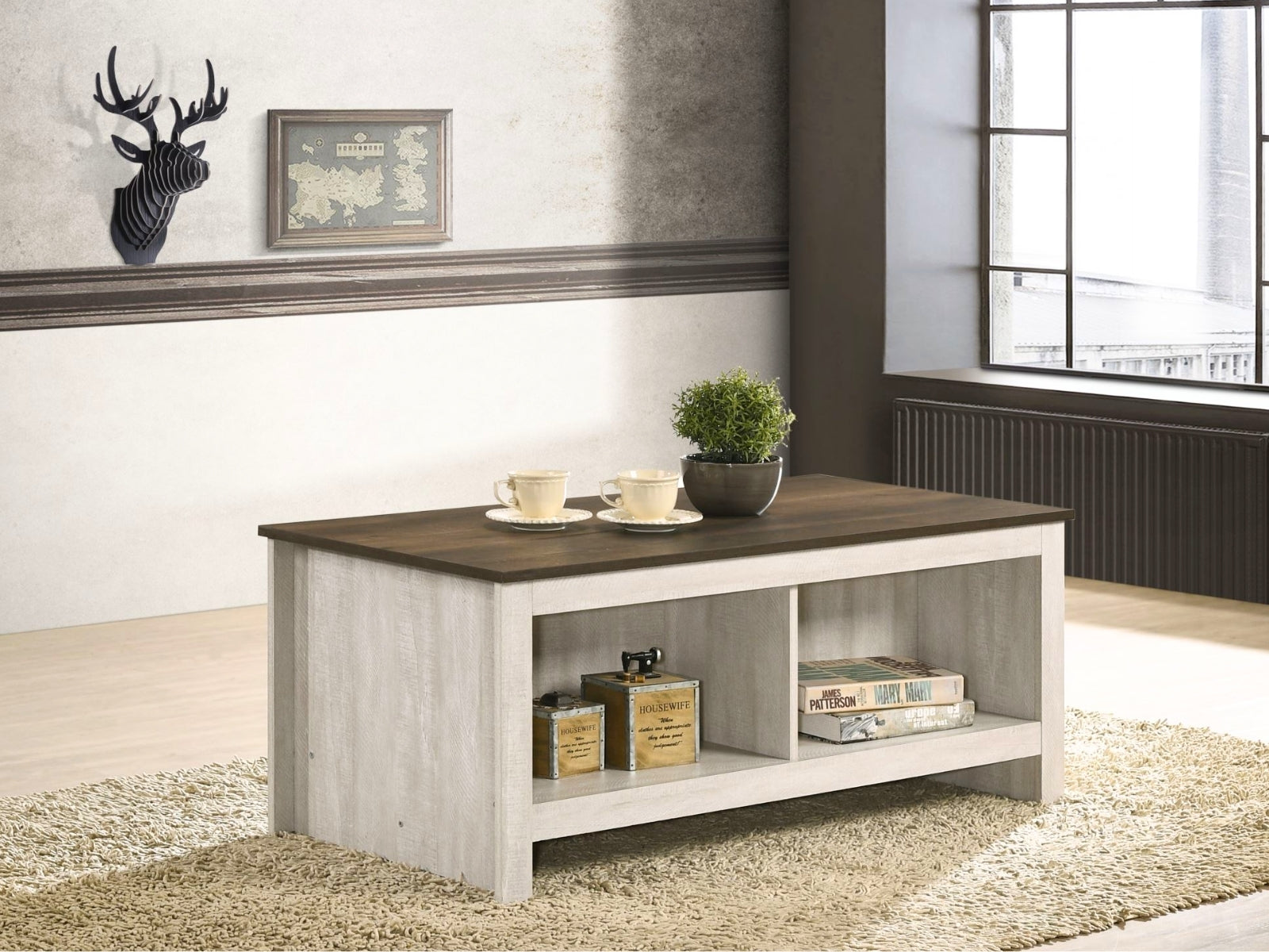 DS Lennart Furniture Bundle – TV Unit, Coffee Table, Sideboard & Shoe Cabinet