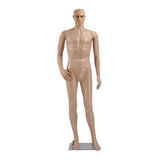 DS BD 185CM Male Mannequin Full Body Dress Form Adjustable Detachable Skin