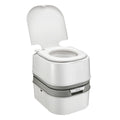 DS BD 24L Portable Toilet Camping Travel Mobile Potty White Grey 44.5x35x44cm