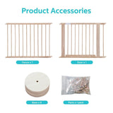 DS BD Kidbot Wooden Playpen Kids Activity Centre Foldable Fence Playard 8 Panel