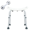 DS BD Adjustable Shower Chair Seat Bath Stool Bench Assist Grab Bar Aid Elderly