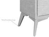 Delani Bedside Table Grey
