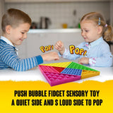 DS BD Push Pop Bubble Fidget Tangram Sensory Anxiety Stress Relief Adults Kids