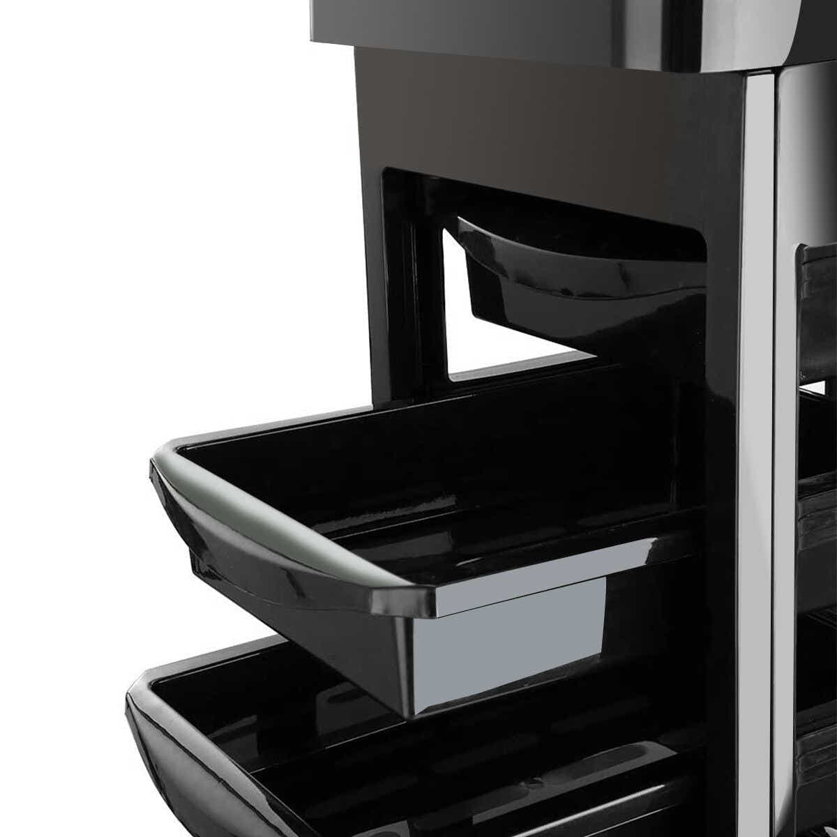 DS BD Hairdressing Storage Rolling Tool Cart Salon on Wheels 6 Tiers 5 Tray