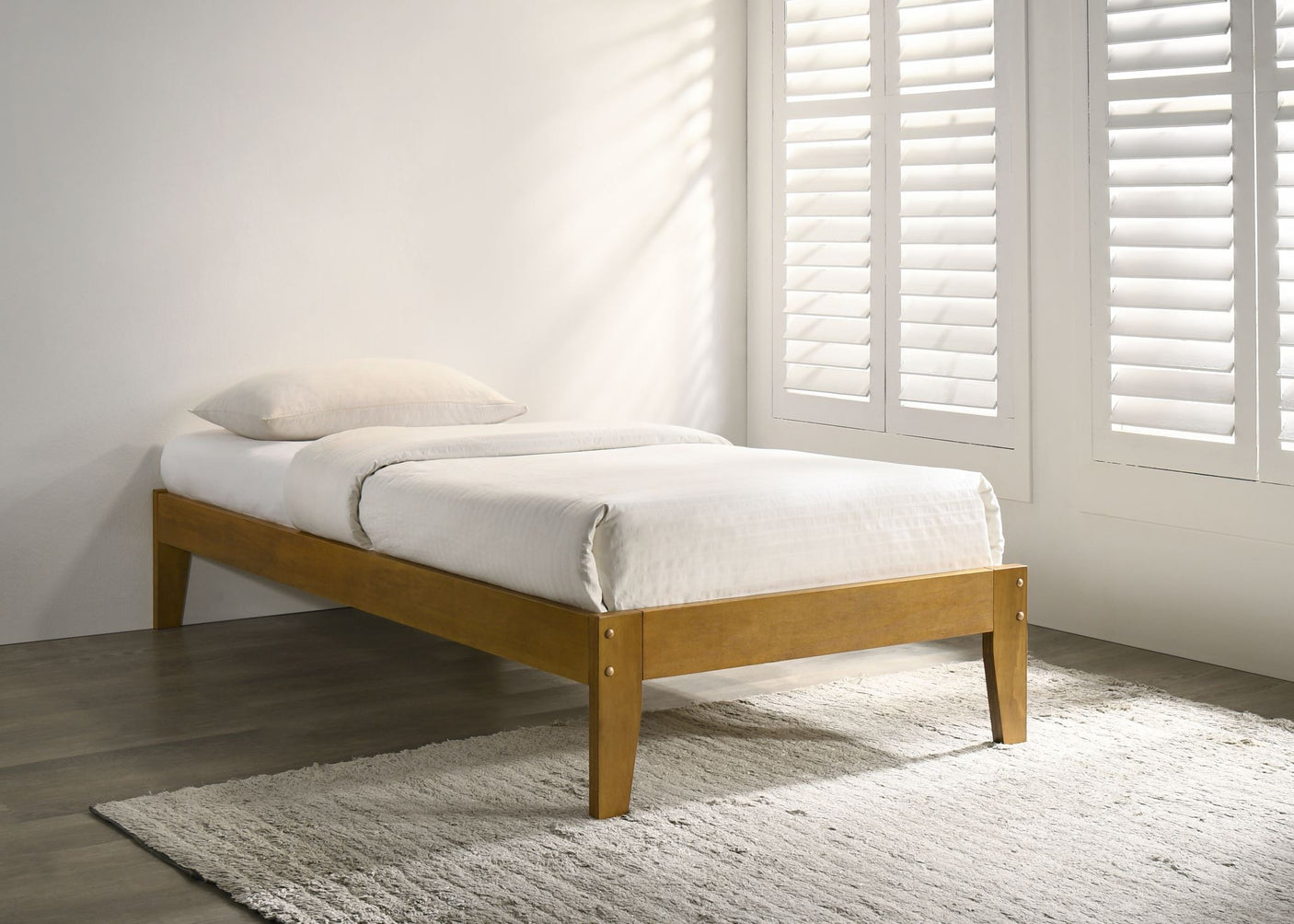 Sovo Single bed frame with Mattress