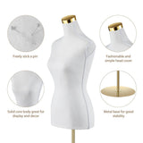 DS BD Female Mannequin Torso Display Manikin Dress Form Base 164-180CM White