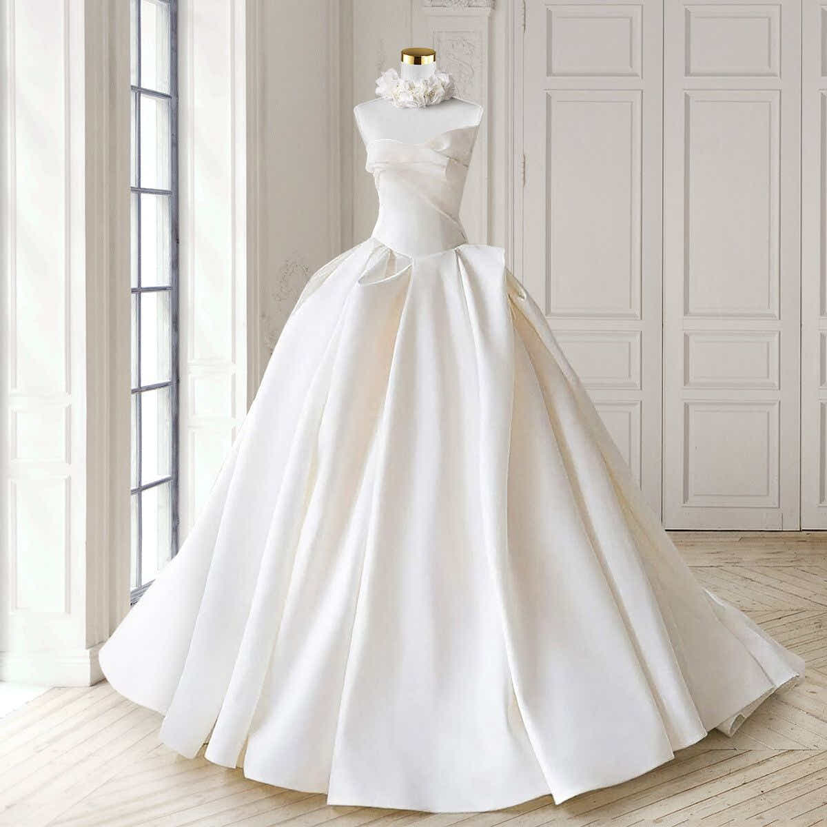 DS BD Female Mannequin Torso Display Manikin Dress Form Base 164-180CM White