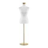 DS BD Female Mannequin Torso Display Manikin Dress Form Base 164-180CM White
