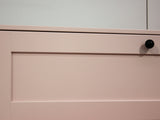 Lonna Steel Tallboy 5-Drawer Pink New