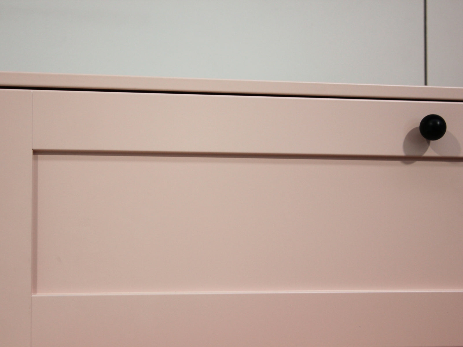 Lonna Steel 5-Drawer Tallboy - Pink