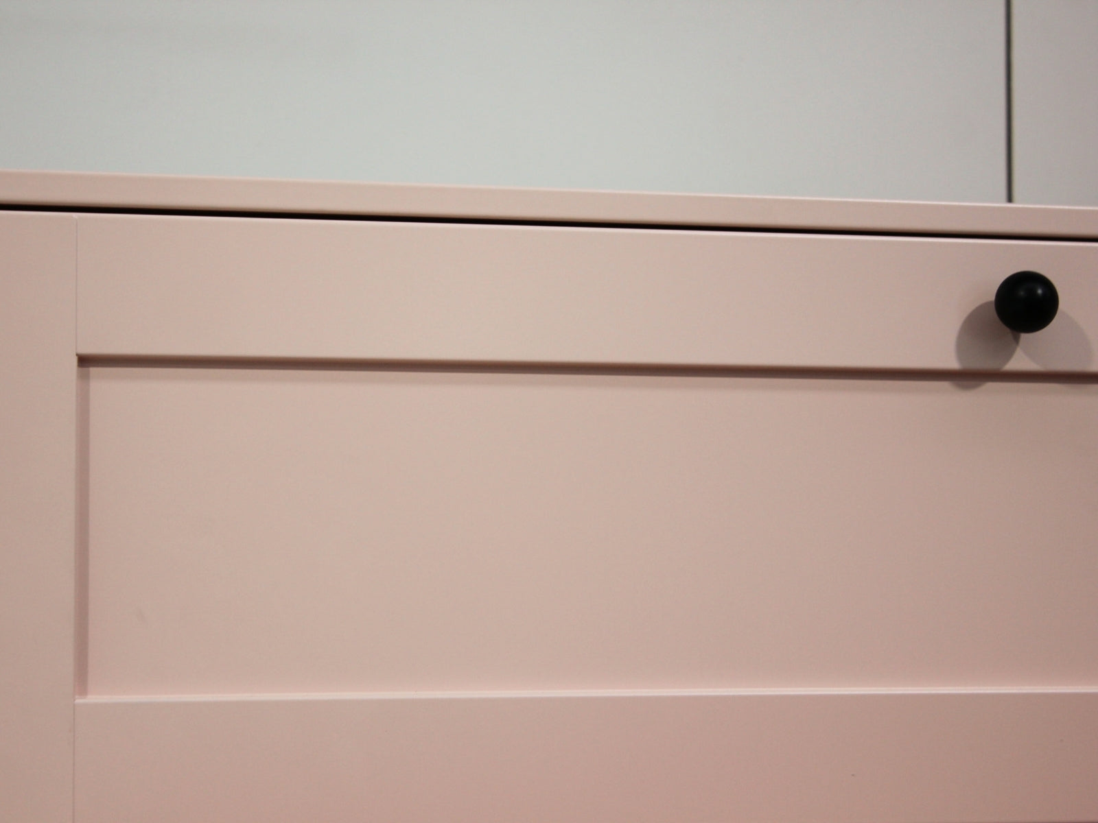 Lonna Steel 4-Drawer Tallboy - Pink