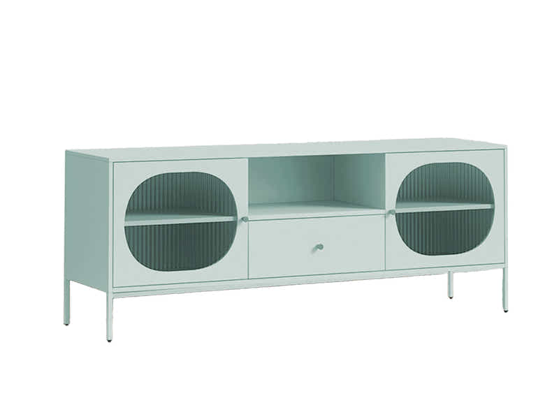 Lonna Steel Entertainment Unit Mint - 160 cm