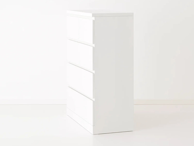 Tiko 5-Drawer Tallboy - White