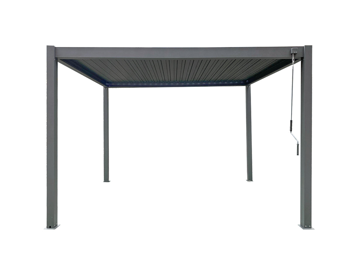 Louvre Roof Pergola 3x3M