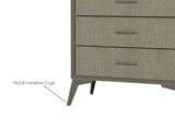 Delani 3 Drawer Chest Brown