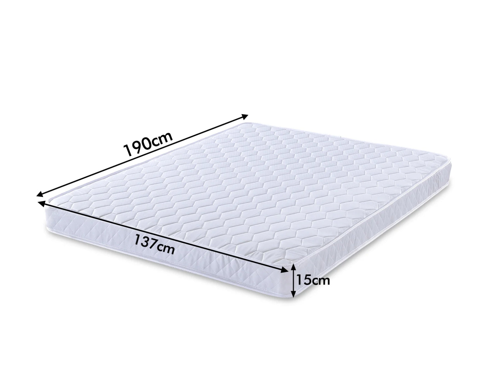Wayford Double Black & Bonnell 15cm mattress Combo