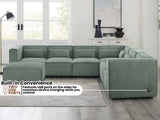 Xenia Modular Sofa Set Olive