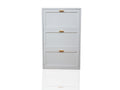 DS Lonna Steel 3-Layer Shoe Cabinet - White
