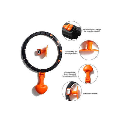 DS BS Sports Fitness Smart Hula Hoop with LED Counter