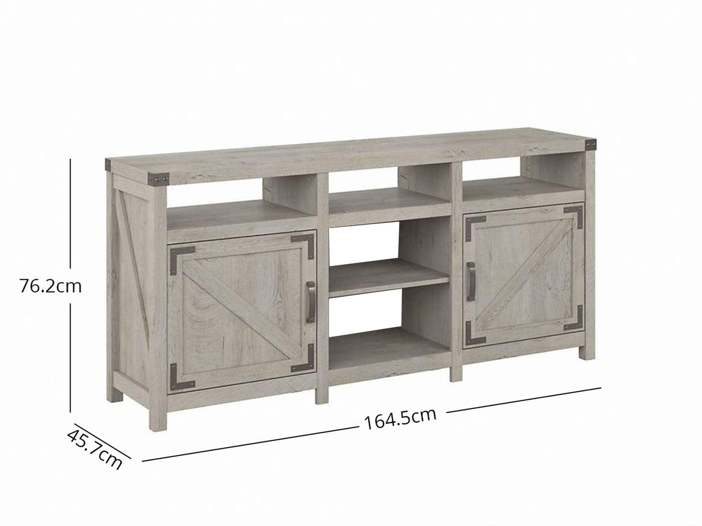 Entertainment Unit Sideboard Grey