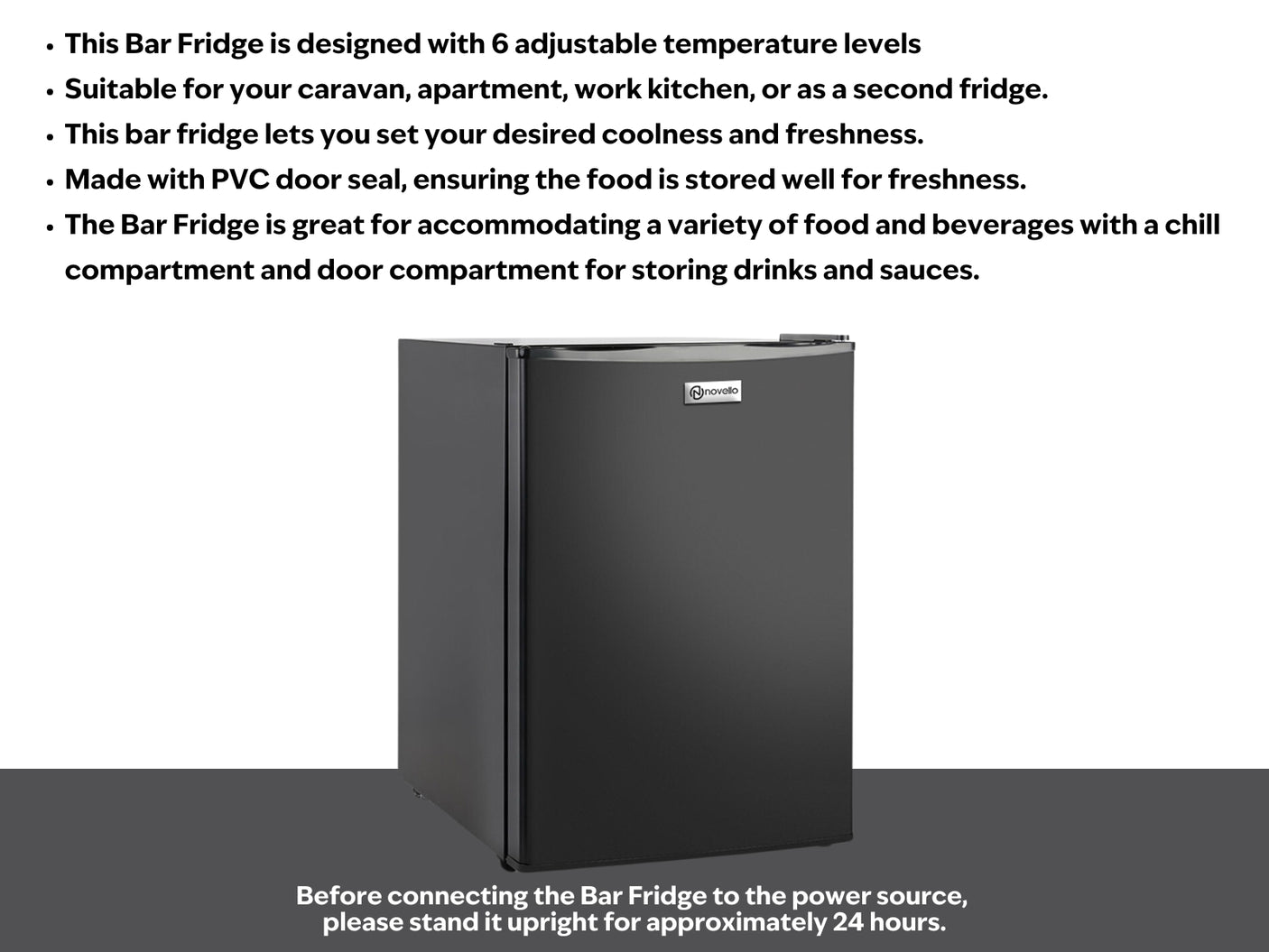 Bar fridge Large Black
