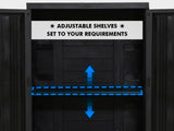 Half Outdoor Storage Cabinet