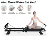 Foldable Pilates Reformer Plus