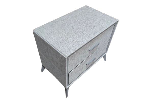 Delani Bedside Table Grey