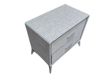 Delani Bedside Table Grey