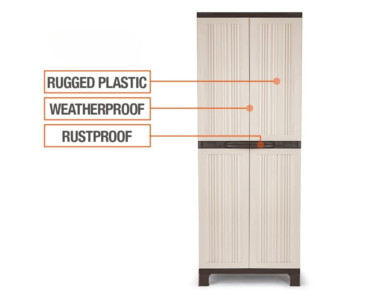 Full Outdoor Storage Cabinet