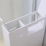 DS BS Slide-Out Bathroom Toilet Floor Cabinet