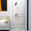DS BS Metal Coat Rack with Stable Marble Base-Withe