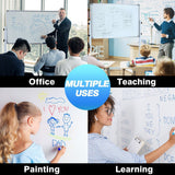 DS BD Double Sided Magnetic Whiteboard Mobile White Board Dry Adjustable Height