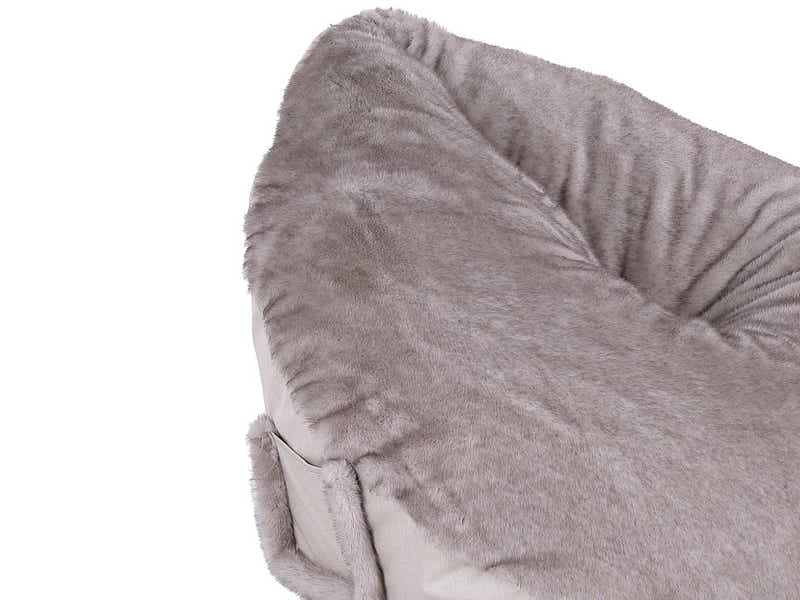 Leaf-Shaped Foam Bag Chair - Brown