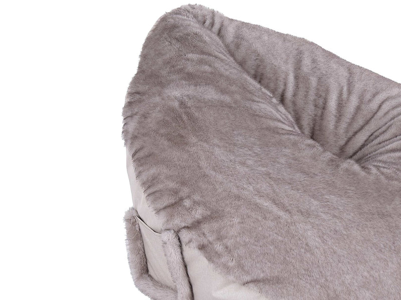 Leaf-Shaped Foam Bag Chair - Brown