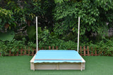 Wooden Sandpit With Canopy Wsb-1150