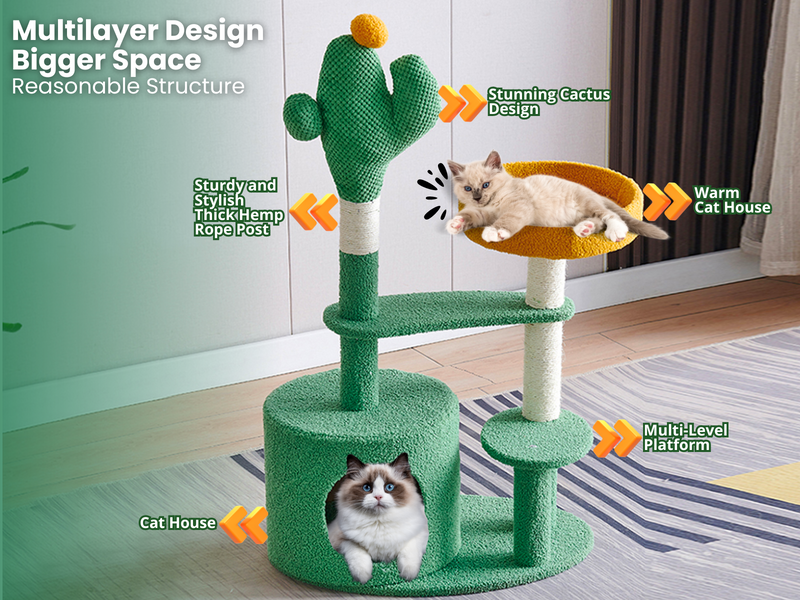 Cat Tree Cactus - 95cm