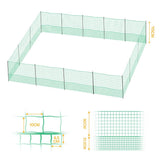 DS BD Chicken Fence Hen Poultry Coop Runs Mesh Cage Net Habitat Pen 1.15m x 50m
