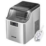 DS BD 20kg Ice Maker Clear Cube Making Countertop Commercial 2 Water Filling