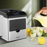 DS BD 22kg Ice Maker Cold Water Dispenser 2 In 1 Bullet Cube Making Countertop