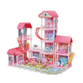 DS BD Doll House Dream Playhouses Toys Dollhouse Music 11 Rooms 4 Stories 93cm