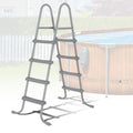 DS BD Bestway Oval Above Ground Swimming Pool LED Light Pump 6.1x3.66x1.22m