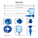 DS BD Swimming Cleaner Kit Above Ground Pond Filter Cleaning Maintenance Brush