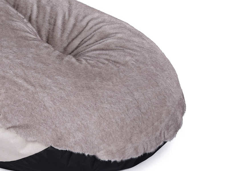 Leaf-Shaped Foam Bag Chair - Brown