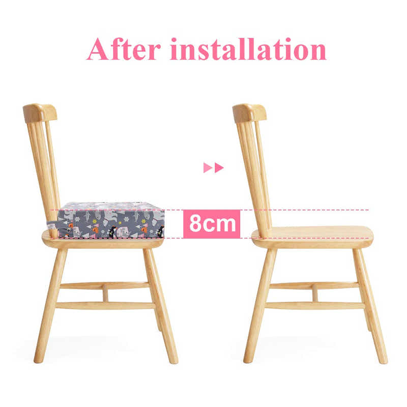 DS BS Kids Dismountable Highchair Booster Cushion-Polar Bear